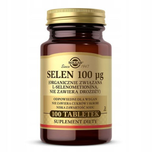 Solgar Selen 100 mcg selen tabletki 100 szt