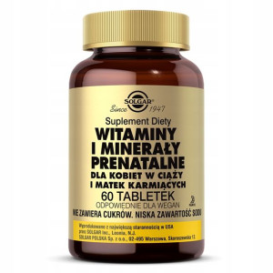 Witaminy i minerały prenatalne 60 kapsułek