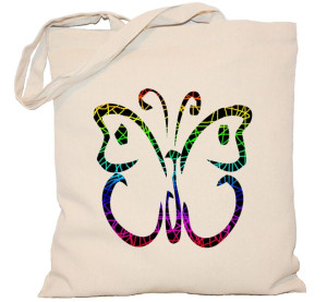 Torba PŁÓCIENNA 240G kolorowy Motyl