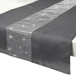 Bieżnik Cyrkonie 140x40 Cm Obrus Glamour Na Stół