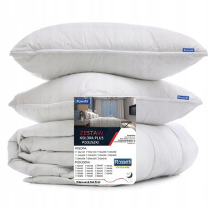 Kołdra Poduszka Zestaw Komplet 200x220 + 2x 70x80
