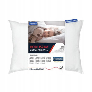 Poduszka Antyalergiczna 50x70 Biała Gładka A