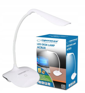 Lampka Biurkowa Usb/baterie Led Dotyk Na Biurko