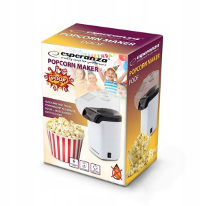 Maszyna Do Popcornu Automat Bez Tłuszcz 1200w Poof