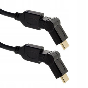 Esperanza Kabel Hdmi Obrotowy 3m