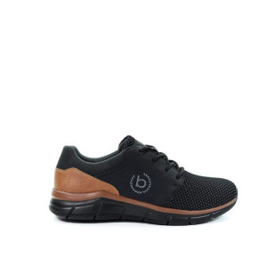 Męskie sneakersy czarne Bugatti 341-AFA01-6900-1000 - 43