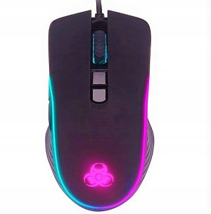 Mysz Przewod Podświet Gamezone Mavrica Usb Tracer