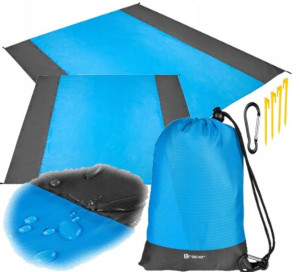 Mata Plażowa Wodoodporna Duża Xxl 200x210cm Tracer