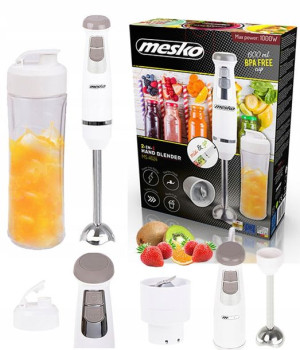 Blender 2w1 Ręczny I Personalny +bidon 1000w Mesko