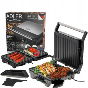 Grill Elektryczny Mocny 2800w Opiekacz Duży Xl