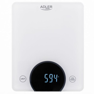 Waga Kuchenna Szklana Elektr. 10kg Led + Baterie