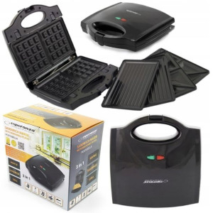 Opiekacz 3w1 Gofrownica Toster Grill Uniwersalny