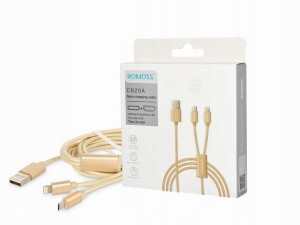 kabel 2w1 Lightning Micro USB ładowanie komunikacj