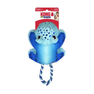 Kong Cozie Tuggz Frog Zabawka Dla Psa Rozmiar S/M