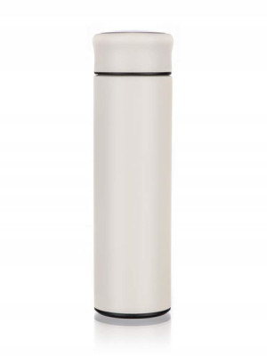 Inteligentny termos REWO 420 ml, beżowy
