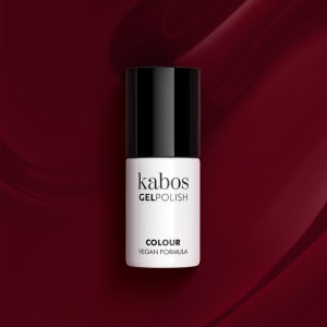 Lakier hybrydowy - Kabos GelPolish 014 Dark Red 5ml