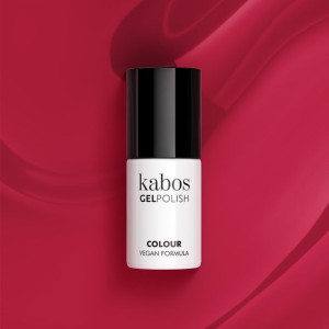 Lakier hybrydowy - Kabos GelPolish 017 Raspberry Red 5ml