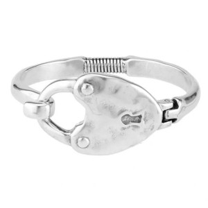 Bransoletka Silver Women srebrna kłódka