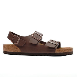 Klapki Birkenstock Milano BF Dark Brown 34701 37