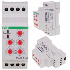 F&F Przekaźnik Czasowy 2-FUNKCYJNY PCU-520