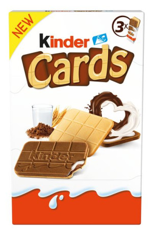 Ferrero Ciastka Kinder Cards 3 X 25,6 G