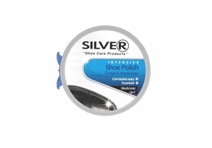 SILVER pasta do butów w puszce Czarna 50ml