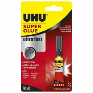 Klej biurowy mocny Uhu Super Glue Jumbo 3 g