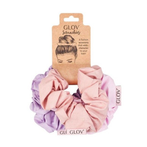 Scrunchies zestaw gumek do włosów Light Pink 3szt