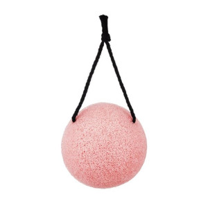 gąbka do oczyszczania suchej i wrażliwej skóry twarzy Pink