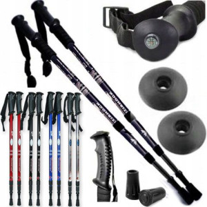 Kijki Nordic Walking Trekkingowe Kije Komplet 2szt
