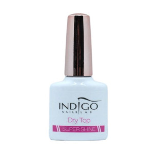 INDIGO Dry Top Super Shine 7 ml - top bez przemywania