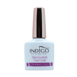 Indigo Removable Top Coat Shining Gel 7 ml nawierzchniowy