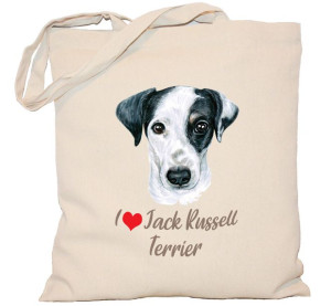 Torba PŁÓCIENNA 240G z psem Jack Russel Terrier