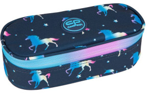 CoolPack piórnik saszetka blue Unicorn Jednorożec
