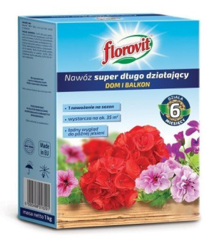 Nawóz Długodziałający Dom i Balkon 300g Florovit