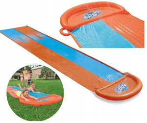 Ślizgawka Wodna Podwójna Tor Ślizg 448 Cm