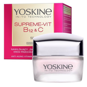 Supreme-Vit B12 + C krem przeciwzmarszczkowy do twarzy na dzień 50+ 50ml