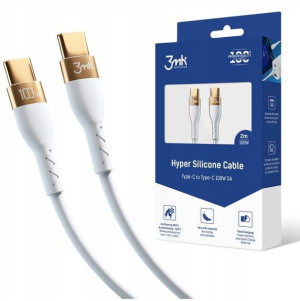 3MK Kabel USB-C Typ-C 100W 2M Hyper Silicone