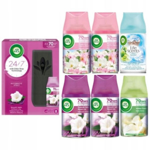 Air Wick Freshmatic Komplet Odświeżacz + 7 wkładów