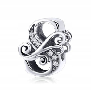 Charms Zawieszka Litera S srebro Srebrna S925