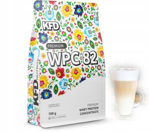 Białko KFD Premium WPC 82 700g  Latte