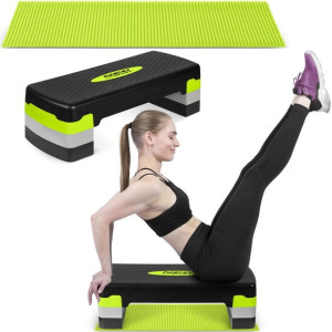 Step Do Ćwiczeń Stepper Fitness 3 Stopnie + Mata