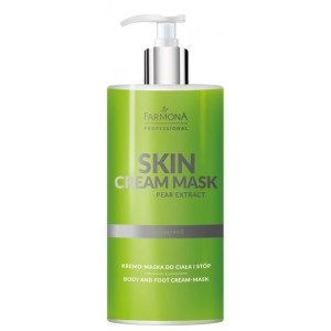 Skin Cream Mask Pear Extract kremo-maska do ciała i stóp 500ml