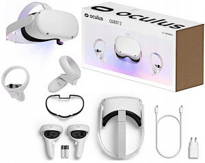 Gogle Vr Meta Oculus Quest 2 256gb + 2 Kontrolery