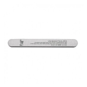 2-Way Nail File Hard pilnik do paznokci dwustronny 100/100 biały 1szt
