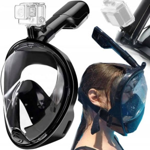 Maska Nurkowania Snurkowania Pełna Go Pro L/xl