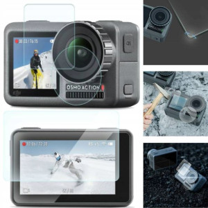 Szkło Na Obiektyw Ekran Lcd Do Dji Osmo Action