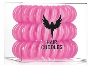 HH Simonsen Hair Cuddles Pink Gumki Sprężynki 3szt