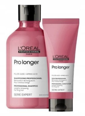 L'Oreal Pro Longer Szampon 300 ml + Odżywka 200 ml
