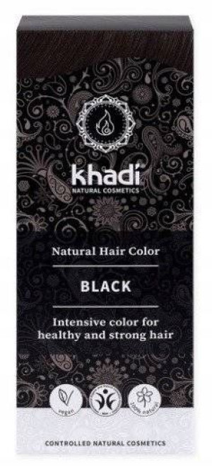 Khadi Henna Ziołowa Black Czarna 100 ml